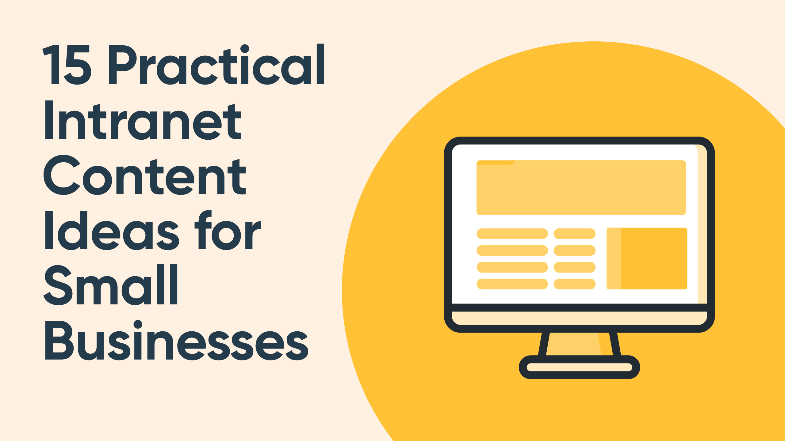 15 Practical Intranet Content Ideas for Small Businesses